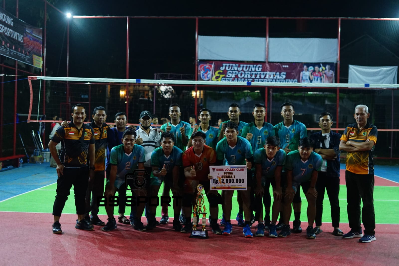 Tim Voli Putra U20 Untag Juara Open Turnamen BBS Cup