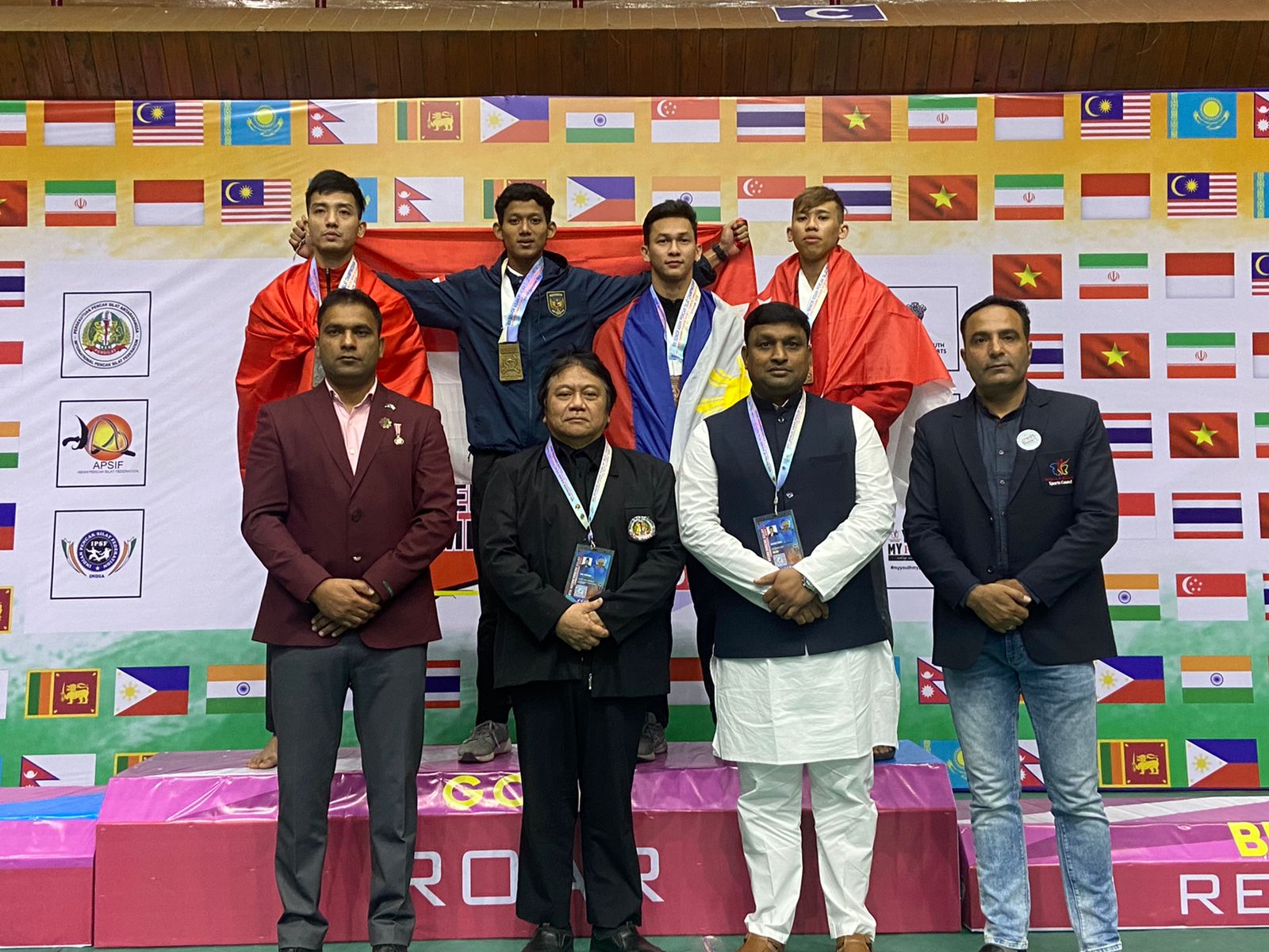 Pesilat Untag Raih Juara di Asian Pencak Silat Championship di India