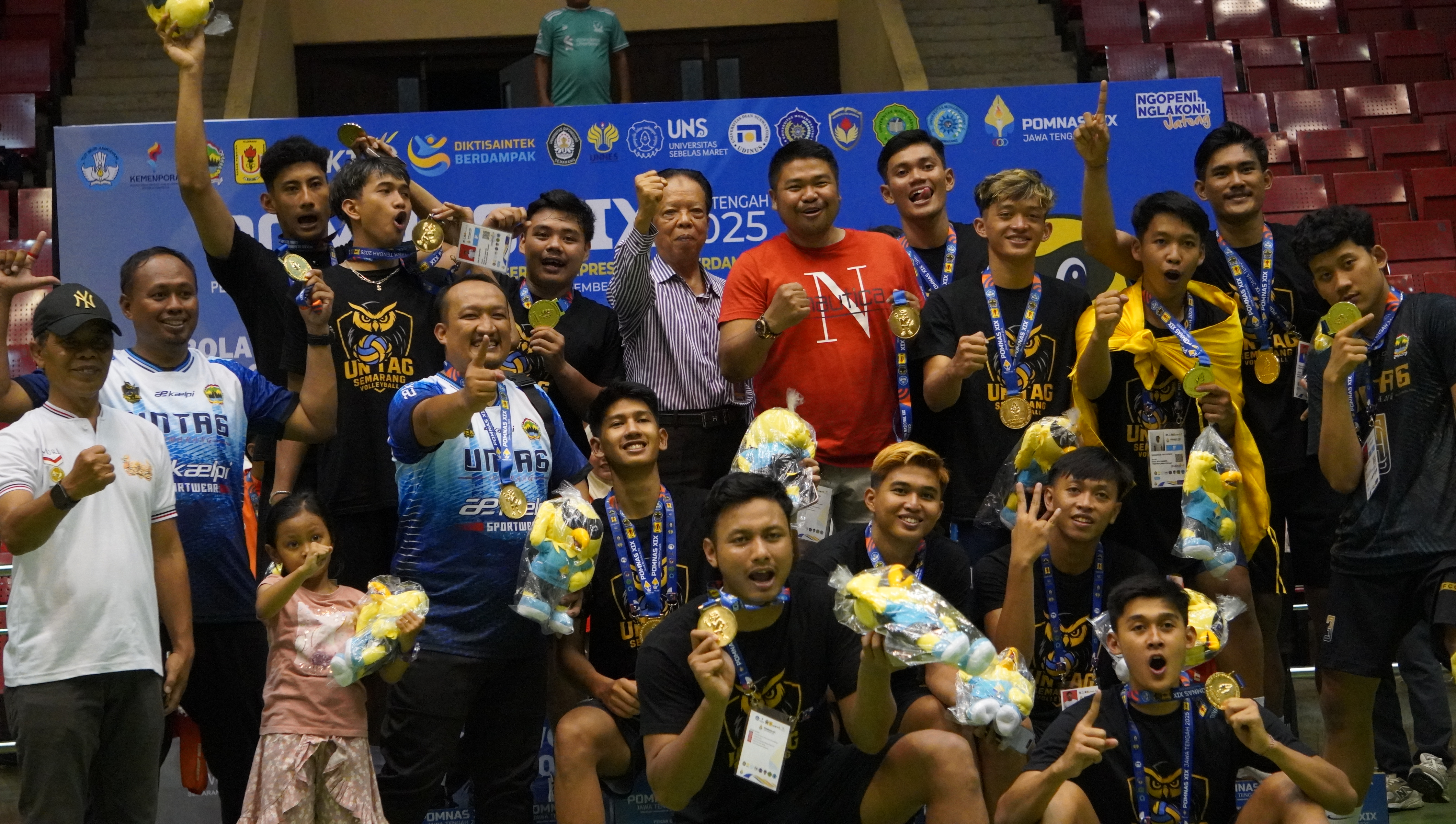 Mahasiswa Untag Berikan 6 Emas untuk Jateng di POMNAS