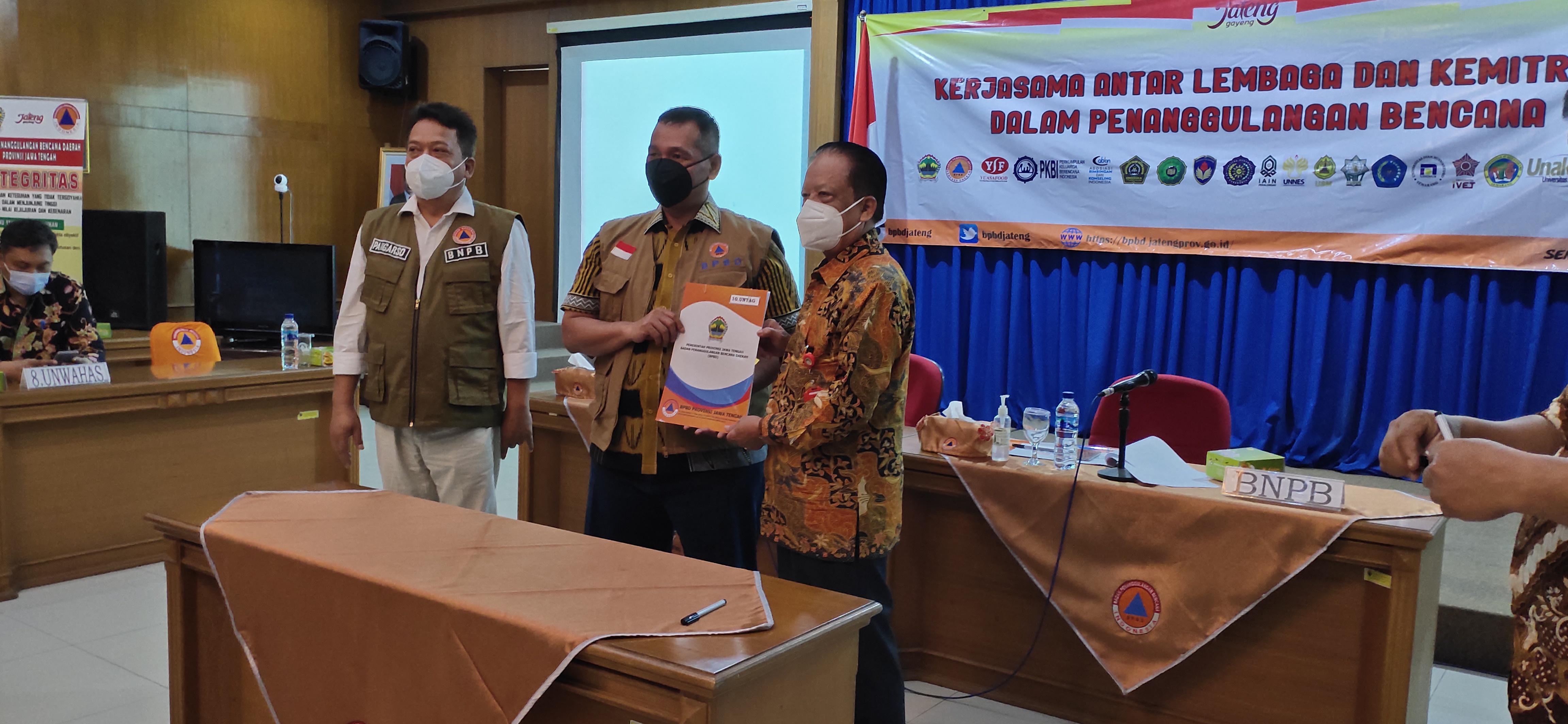 Untag Semarang Dan BPBD Jateng Bersepakat Bangun Program MBKM