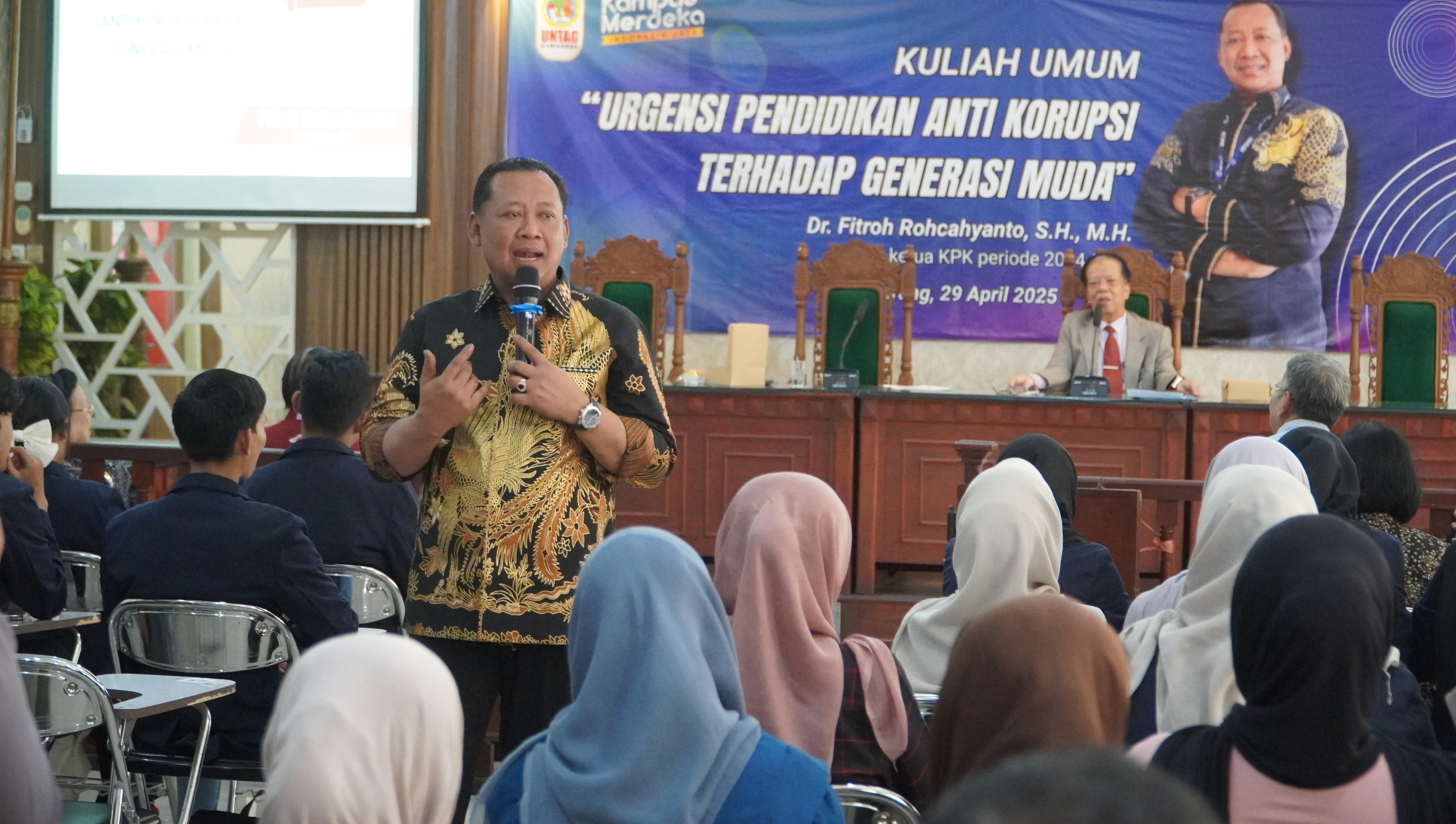 Untag Kedatangan KPK, Bahas Pendidikan Anti-Korupsi