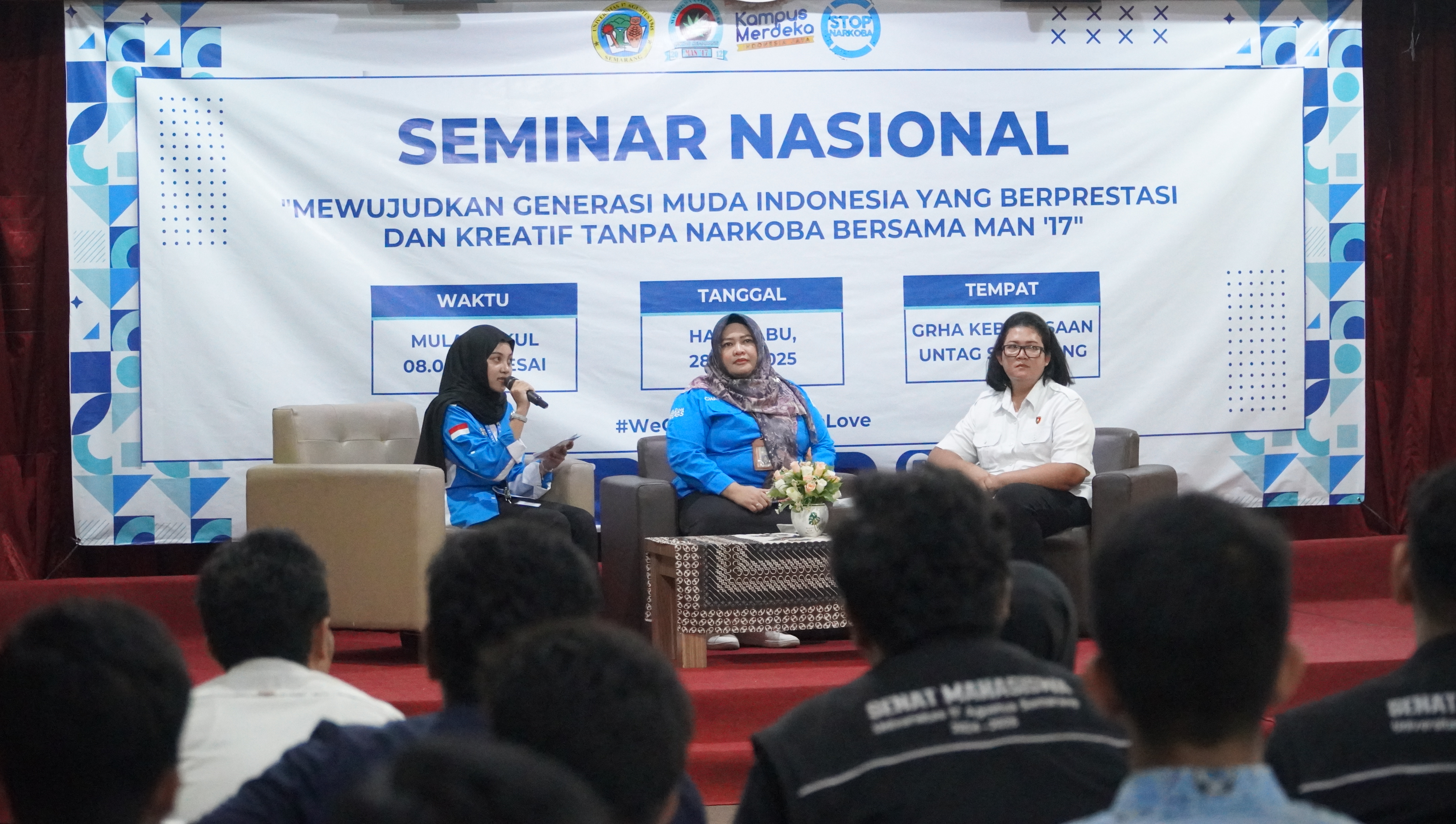 Untag Selalu Support Gerakan Anti-Narkoba