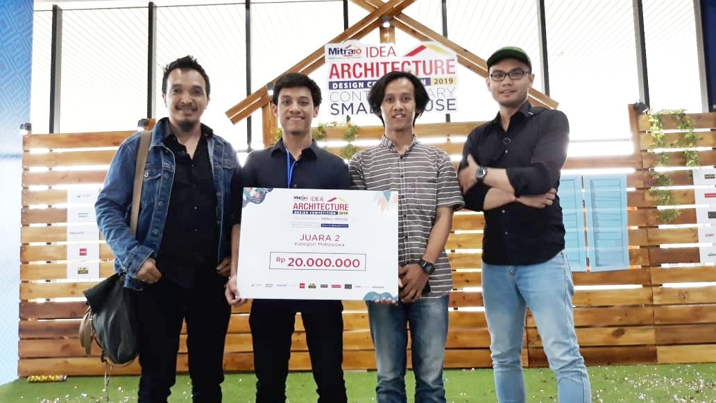 Prodi Arsitektur UNTAG Semarang Juara 2 Nasional Lomba Desain